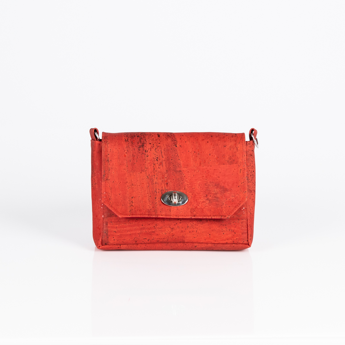 Handtasche Sally in Rot von Q.Linda Manufaktur Vorderansicht